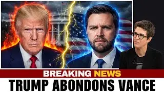 1 MIN AGO: Trump Abandons JD Vance as GOP Civil War Explodes Over Iran