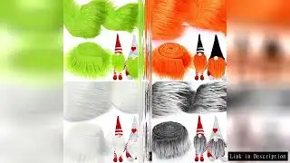 Faux Fur Fabric Christmas Fluffy Fuzzy Plush Patch Sewing Fur Cuts for DIY Gnome Doll Beard Craft Sh