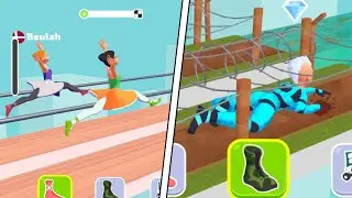 Shoe Race 👠🥾👟 All Levels Gameplay Android, iOS SR1GP38*
