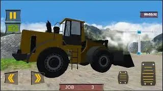 OffRoad Excavator Simulator Mountain Cutter 3D | excavator  rock cutter | Android Gameplay