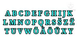 V&otilde;ro Alphabet Song