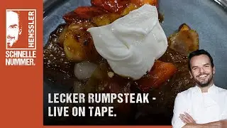 Schnelles Lecker Rumpsteak 