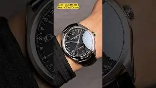 BAUME & MERCIER CLIFTON DUAL TIME GMT DIAL ĐEN NAM T&Iacute;NH  #M0A10302 #MOA10302 #A10302