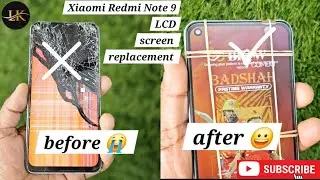 Mi note 9 Display + Touch ScreenReplacement | Redmi Note 9 FolderChange  Price ?