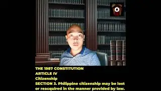 THE 1987 CONSTITUTION ARTICLE 4 SECTION 3