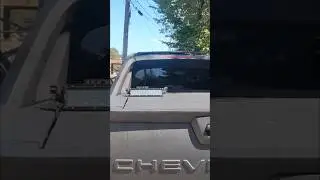 Установка светодиодной балки на Chevy Avalanche, часть 1.