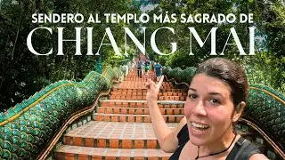 Nadie me dijo que llegar a este templo sería TAN INTENSO | Sendero al DOI SUTHEP, Chiang Mai