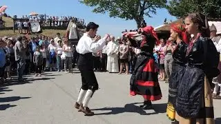 Día de Asturias en el santuario de la Virgen del Acebo, en Cangas del Narcea