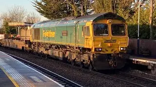 &ldquo;Johnson Stevens Agencies&rdquo; 66592 with tones 4L54 with 14 pocket wagons 15;03 25L Lea Road 28/11/2025