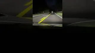 Tesla Adaptive Headlight Update - 2022 Model 3 #tesla #model3awd