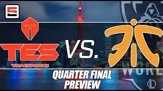 ESPN's Worlds 2020 Quarterfinals Preview TES vs. FNATIC | ESPN Esports