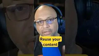 Повторное использование контента работает лучше, чем вы ожидаете #youtubeshorts #creatortips