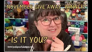 COFFEE AND CROCHET LIVE PODCAST - November 19, 2024 - November Winner Announced