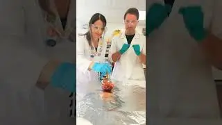 💥Amazing reaction . Fil dişi. Katalizatorun nə işə yaradığını burdan g&ouml;rə bilərik #chemistry #miq