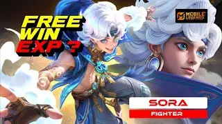 Free Win Using Sora EXP Lane! Fighter & Assassin Switch Gameplay