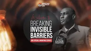 BREAKING INVISIBLE BARRIERS SERVICE | 11, JANUARY 2026 | LFC NEW JERUSALEM ILORIN.