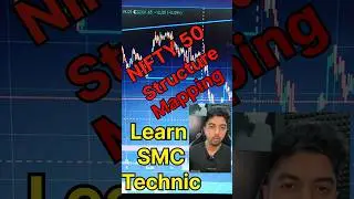 Nifty 50 Structure Mapping!! Learn Smc Technic!#ict #smc #smartmoney #viralshorts