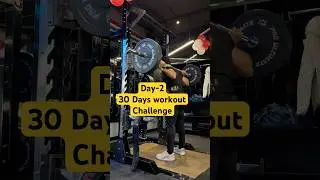Day 2 - 30 Days workout Challenge #30daysworkoutchallenge #legsworkout #shoulderworkout #dailyvlog
