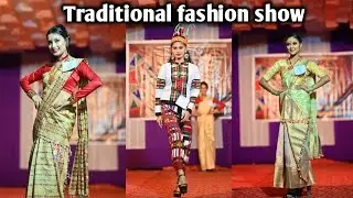 সাজপাৰ প্ৰতিযোগিতাত Miss সকলৰ ramp walk আৰু Introduction round / Traditional fashion show