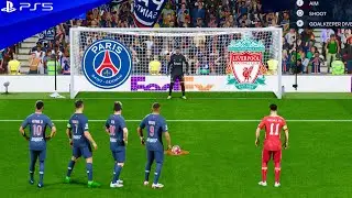 FC 26 | PSG VS LIVERPOOL | RONALDO MESSI NEYMAR MBAPPE HAALAND VINICIUS SALAH - PENALTY SHOOTOUT