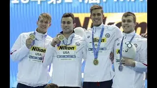 Men's 4x100m Freestyle Relay Final | Fina Short Course World Championship Haungzhou 2018 | MahendSin