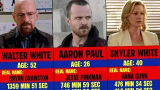 Breaking Bad Cast REAL Names, Ages & Screen Time 📊 | Shocking Facts Revealed!