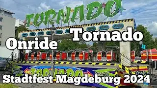 ⁴ᴷ Tornado - Wolters Domke - Onride | Stadtfest Magdeburg 2024
