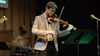 Violinist Ben Sutin   Celebration of John Blake's 75th birthday.