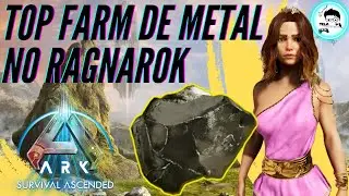 ARK RAGNAROK - TOP FARM DE METAL NO RAGNAROK  #ark #arksurvivalascended