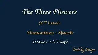 The Three Flowers - Traditional Irish Music - SCT Piano Accordion Collection