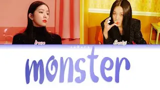 Irene & Seulgi (Red Velvet) - Monster (ПЕРЕВОД НА РУССКИЙ И КИРИЛЛИЗАЦИЯ) (COLOR CODED)