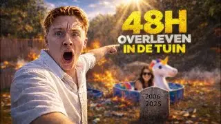 48 uur overleven in de tuin - Dit is zo beschamend!! - Flippin' Dylan vlogs
