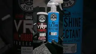 How to clean and protect your rubber floor mats #vrpchemicalguys #rubberfloor #cardetailling #bmw