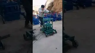 single phase small manual movable #cement concrete block making machine from china #factory  #blocks