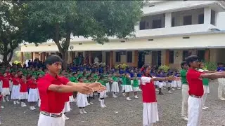 ST MARY'S EMHS,VIJAYARAI, CALISTHENICS ( Free hand exercise )