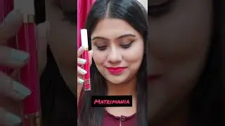 MyGlamm LIT Liquid Matte Lipstick Swatches Part 2 #shorts
