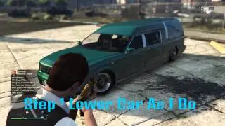 Grand Theft Auto V Air Suspension Glitch