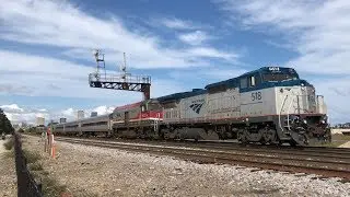 Amtrak B32-8WH and Veterans Cabbage on the Hiawatha