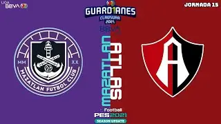 Mazatl&aacute;n vs Atlas | RESUMEN 0-0 | Jornada 15 Liga MX GUARDIANES 2021