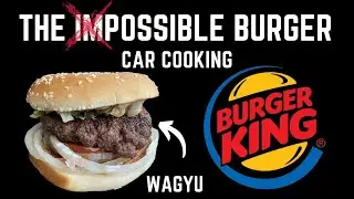 Car Cooking: Fixing the IMPOSSIBLE Burger #shorts