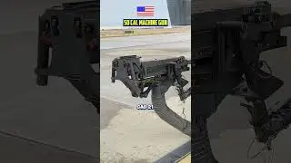 The Scary Reason Why the 50 Caliber GAU-21 Heavy Machine Gun Used By @USMilitary_ Is So Advanced