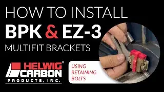 How to Install BPK & EZ-3 MultiFit Bracket - Using Retaining Bolts