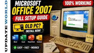 Microsoft Office 2007 Installation Guide (Full Setup)  ||  Still Using Old PC?  Install Office 2007
