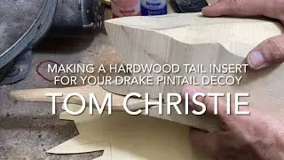 Pintail Drake Decoy Tail Insert
