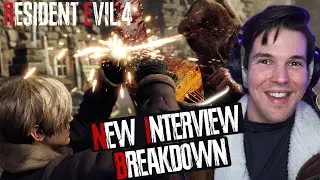 DEVS TALK ABOUT NEW GAME MECHANICS CHANGES IN RESIDENT EVIL 4 REMAKE!