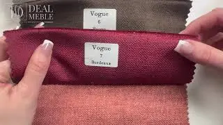 Tkanina Vouge na żywo - Dealmeble.pl