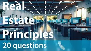 California Real Estate Exam 2024- Real Estate Principles