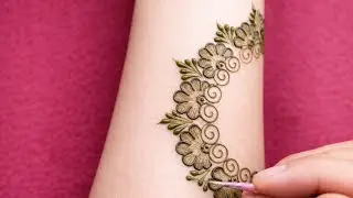 New beautiful front hand mehndi design || simple unique mehndi design