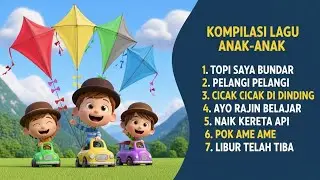 Kompilasi Lagu Anak-Anak Populer Sepanjang Masa 🎶 | Lagu TK & PAUD | JIBI INDONESIA