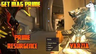 Let's Play Warframe - Get Mag Prime from Varzia (Prime Resurgence)